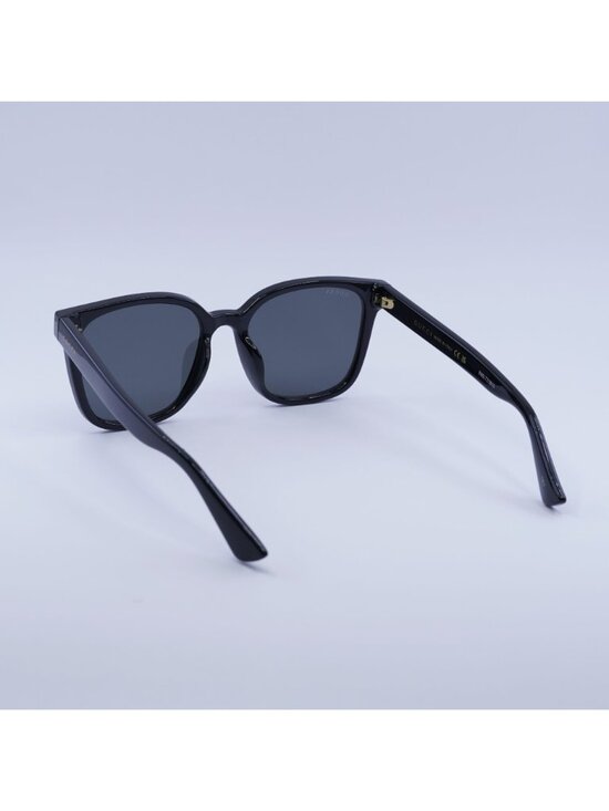 Gucci GG1346SK 001 Sunglasses Black Square Frame, Smoke Lenses main image 9